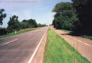 Strasse vor Vordingborg, Blick Richtung Norden