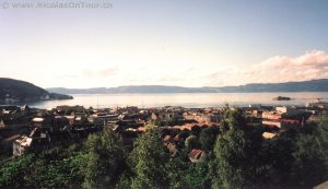 Blick von der Festung auf den Trondheimsfjorden