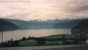 Utfjorden von Utvik her