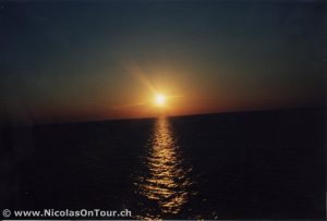 Sonnenuntergang, 21.40 Uhr