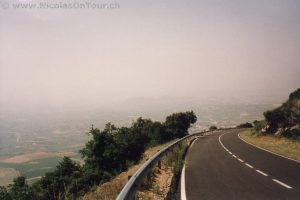 Blick ins dunstige Tal