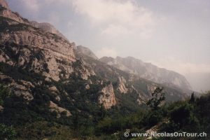 Bergkette bei der Abfahrt vom Punto de Herrera (1)
