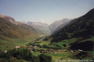 Blick Richtung Oberalppass