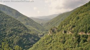 Blick zurück ins Tal der Aude