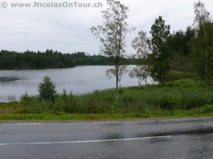 Landschaft an der norwegisch-schwedischen Grenze