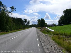 Strasse von Bodafors nach Sävsjö