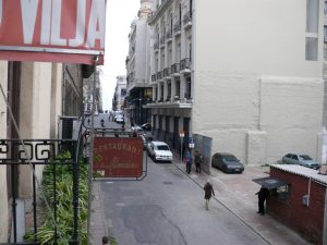 01.09.2008 | Blick aus dem Zimmer in Montevideo
