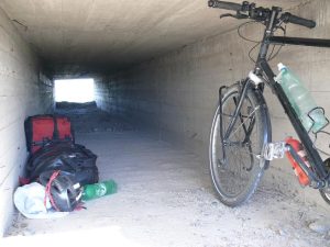 25.10.2008 | Übernachtung unter der Strasse