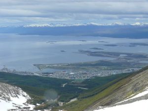 15.11.2008 | Blick vom Glaciar Martial auf Ushuaia