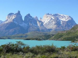 03.12.2008 | Torres del Paine, Blick aus dem Zelt