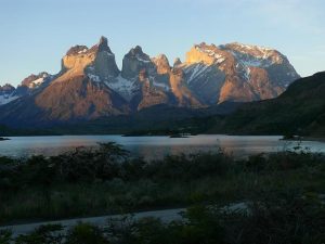 03.12.2008 | Torres del Paine, Blick aus dem Zelt