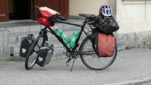 Ausrüstung am Start in Östersund