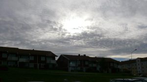 Mystische Bewölkung in Vilhelmina