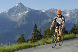 03.07.2011 | Gigathlon, Abfahrt von der Moosalp