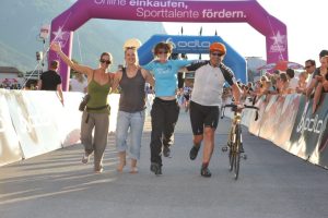 03.07.2011 | Gigathlon, Zielankunft in Turtmann