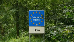 ...und knapp davor rechts abgebogen