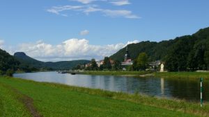 Blick auf Bad Schandau