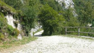 Einer der schönsten Strassenabschnitte...