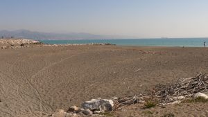 Am Strand von Málaga
