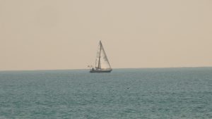 Am Strand von Málaga