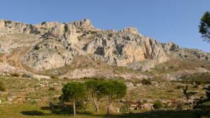 Camping am Fusse vom El Torcal-Massiv