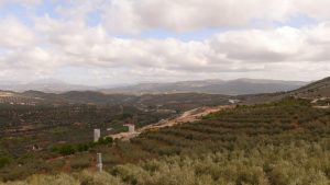 Blick zurück auf den ersten Kilometern im Tal vom Río Fría