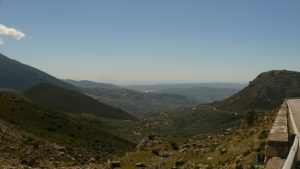 Am Horizont könnte man das Meer sehen...