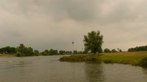 Bedrohlicher Himmel - und das Gewitter war nicht mehr fern...