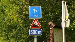 In den Ardennen ist es steil!