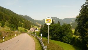 Grenzübergang nach Deutschland