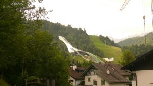 Skisprungschanze in Garmisch-Partenkirchen