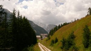 Abfahrt nach Cortina d'Ampezzo