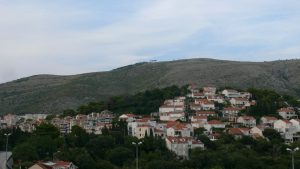Blick aus dem Appartment-Zimmer in Dubrovnik