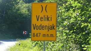 Die Passhöhe ist erreicht!