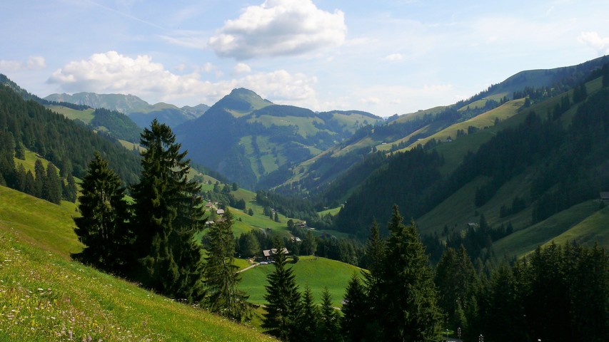 Blick zurück bei Abländschen