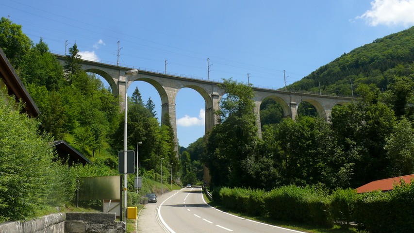 Viadukt bei St-Ursanne