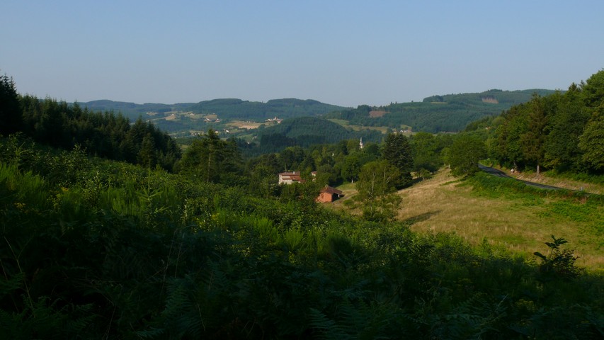Blick zurück ins Tal