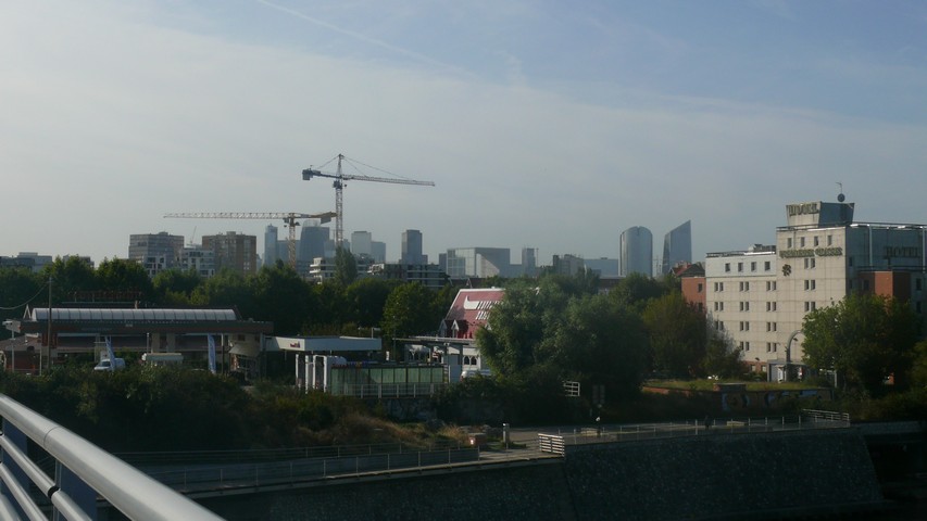 Hochhäuser in der Ferne