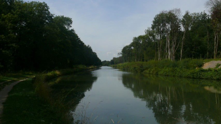 Auch heute ging es immer dem Wasser entlang