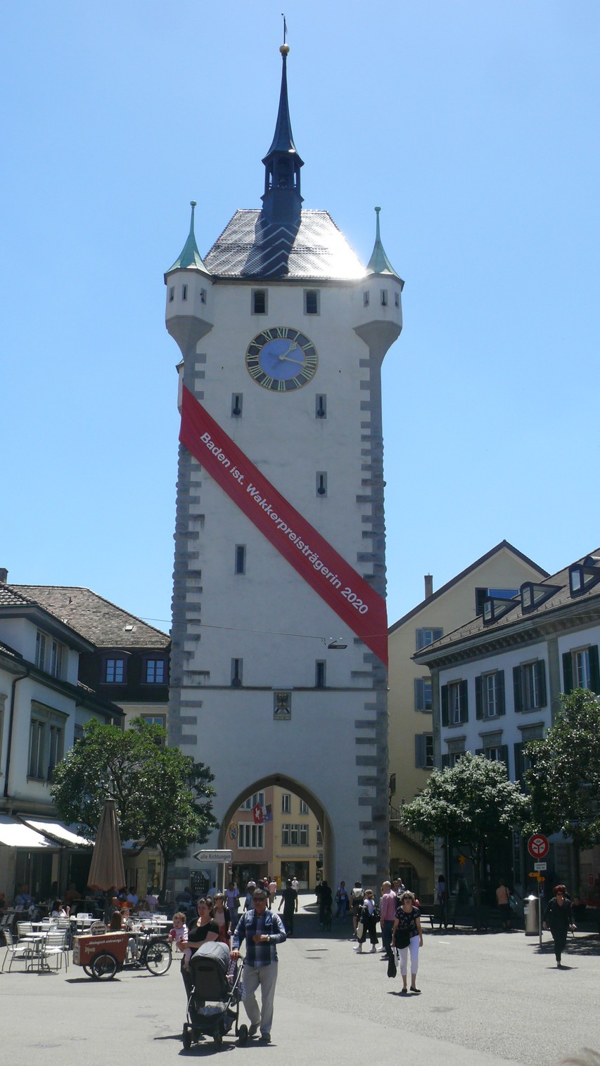 In der Altstadt von Baden