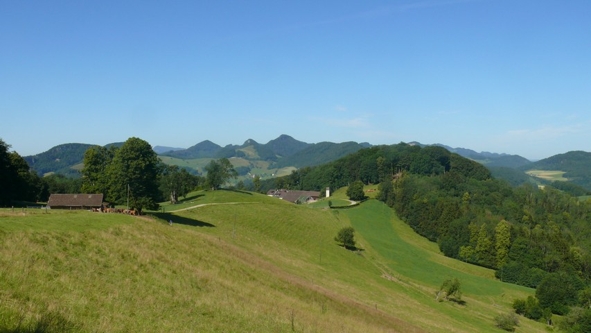 Kurz vor dem Unteren Hauenstein