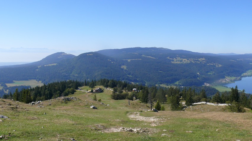 ...und den weiteren Verlauf vom Jura-Höhenweg