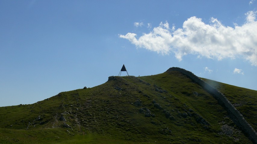 Der höchste Punkt im Schweizer Jura: Mont Tendre, 1'679m