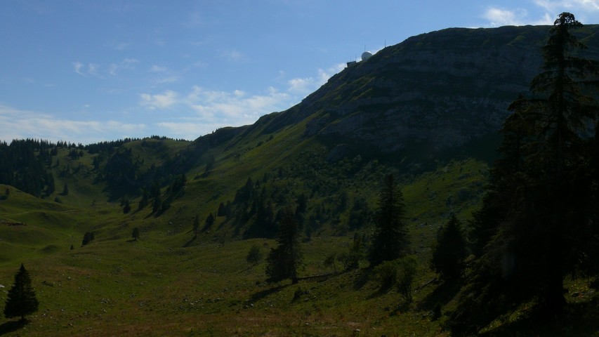 Blick auf La Dôle