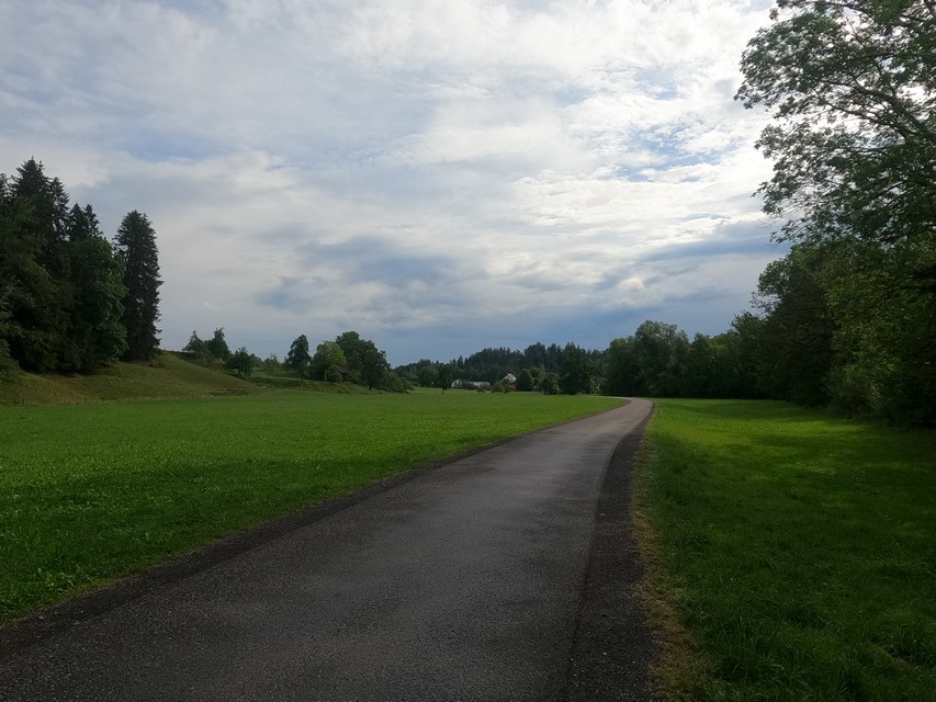 Im Anstieg weg vom Bodensee
