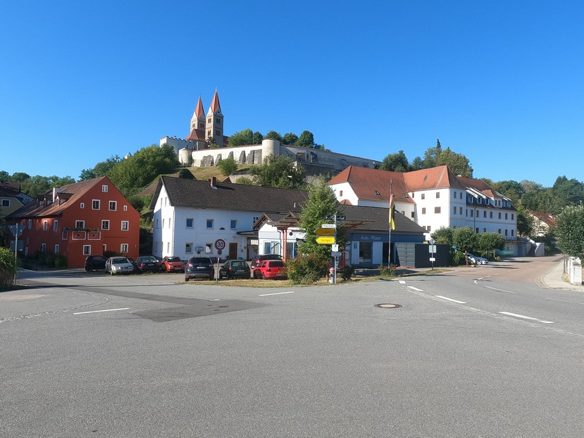 Eines der Klöster entlang der heutigen Strecke