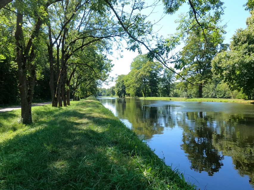 Mittagspause kurz nach Ulm