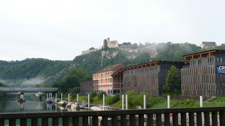 Morgenstimmung in Besançon