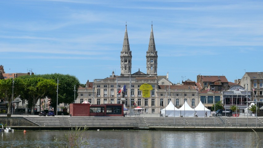 Mâcon, letzte Woche Etappenziel der Tour de France
