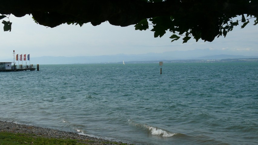 Starker Wind am Bodensee